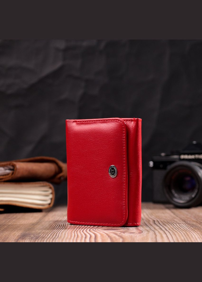 Жіночий гаманець 19478 Червоний st leather (306881443)