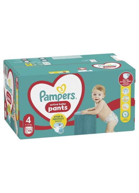 Подгузники трусики Maxi Pants Размер 4 (9-15 кг) 108 шт (8006540069448) Pampers трусики Maxi Pants Размер 4 (9-15 кг) 108 шт. (357435994)