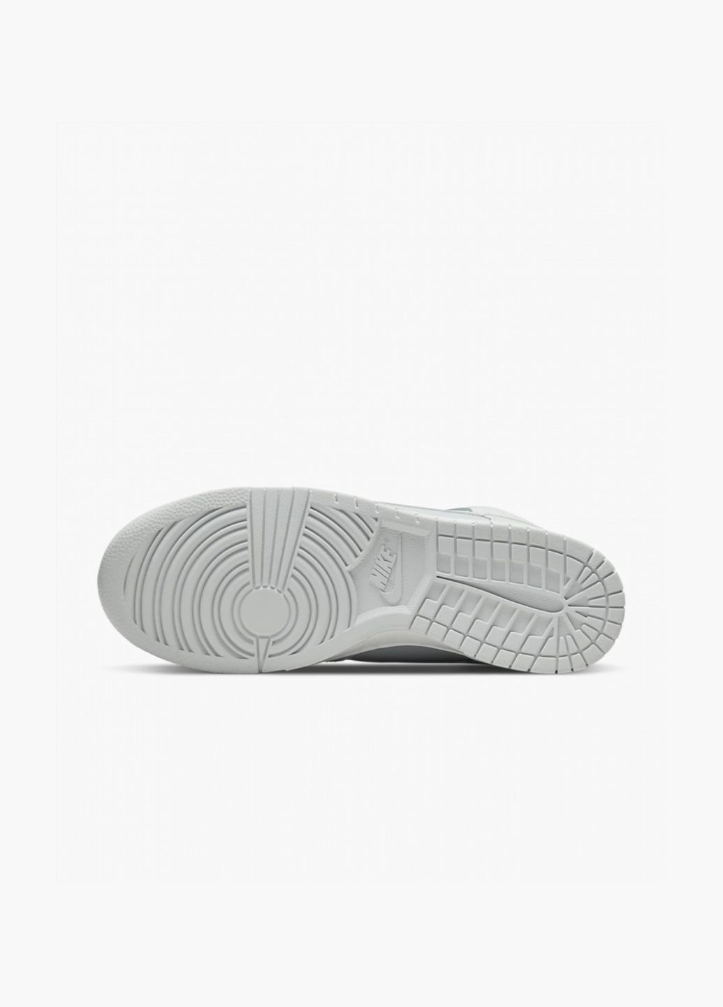 Білі кросівки чоловічі dunk high retro white/grey dj6189-100 Nike