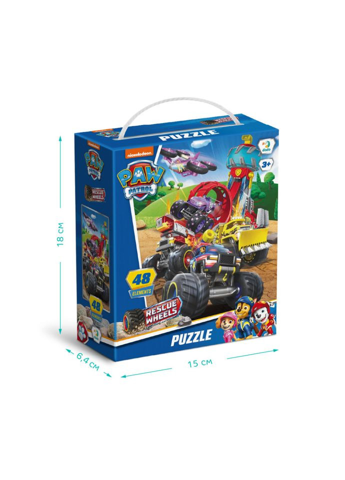 Пазл дитячий Щенячий патруль "Rescue Wheels", 48 елементів Dodo (304999072)