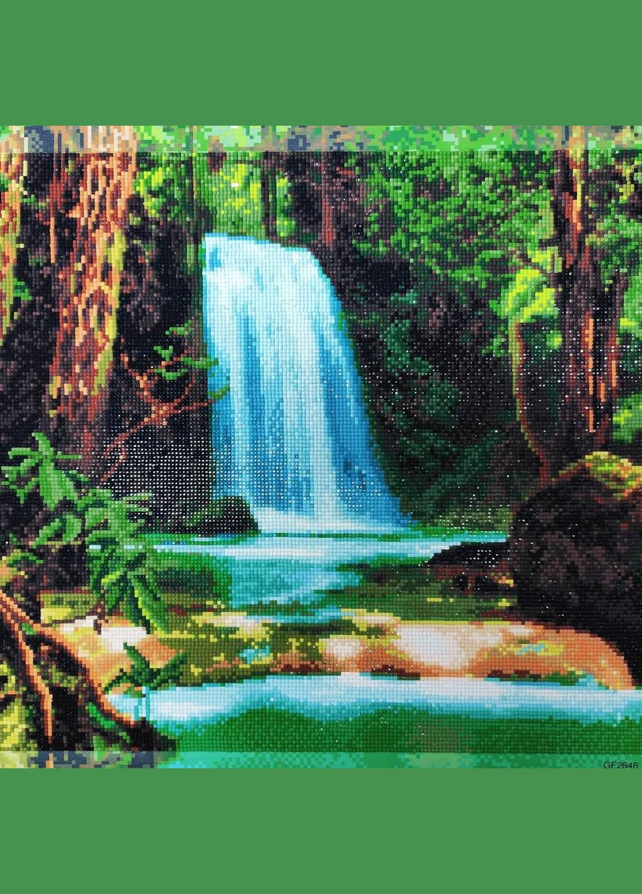 Набір алмазної мозаїки 40х50 Водоспад SP030 ColorArt (299772616)