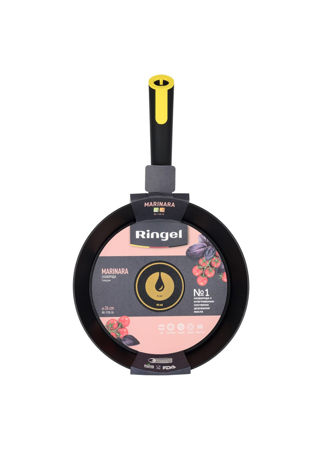 Сковорода Marinara 28 см (6529633) Ringel (314748079)