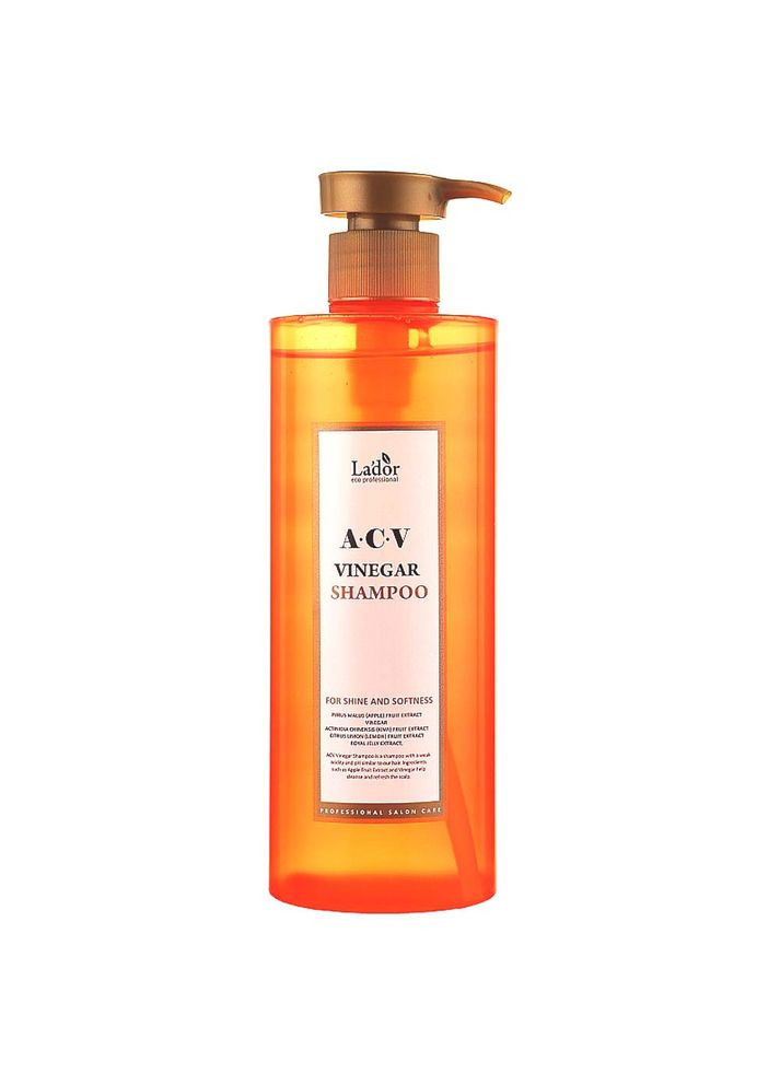 Шампунь для волос с яблочным уксусом Lador ACV Vinegar Shampoo 430 мл (8809181937653) La'dor (349754452)