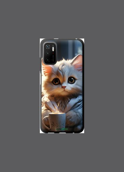 Чехол на Xiaomi Redmi Note 10 5G Белый кот "5646b-2556-2448" Endorphone (348062109)