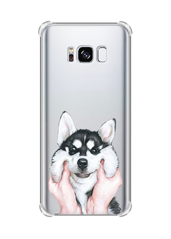 Чехол с утолщёнными углами на Samsung Galaxy S8:: Мордочка (принт 121) Creative (360694403)