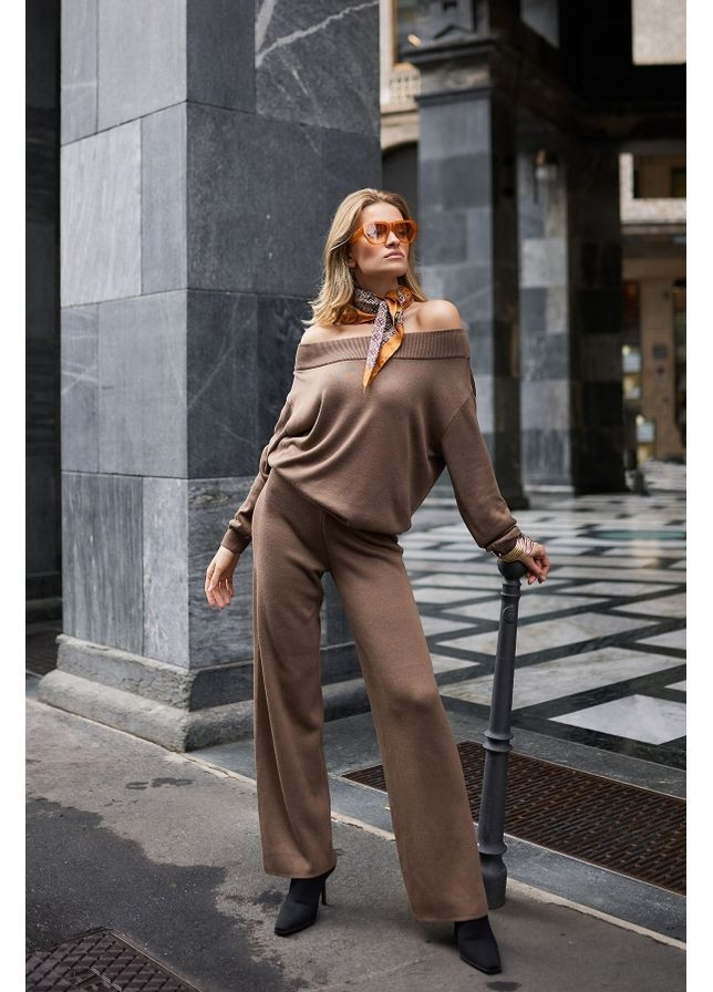 Брюки палаццо 2779 Черный Triko Bakh (368650819)