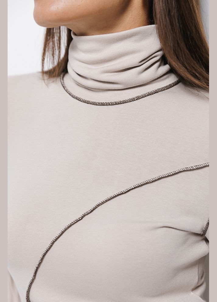 Жіноча водолазка зі швами навиворіт Arjen (302652038)