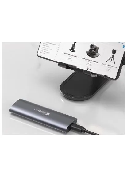 Кишеня зовнішня (136-39) Sandberg SSD M.2, (NVMe) M-Key USB Type-C 3.2 (389992347)