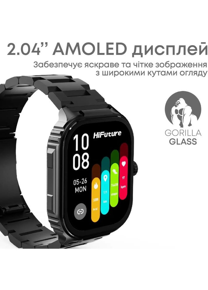 Смарт-часы Ultra3 Pro Black HiFuture (323093764)