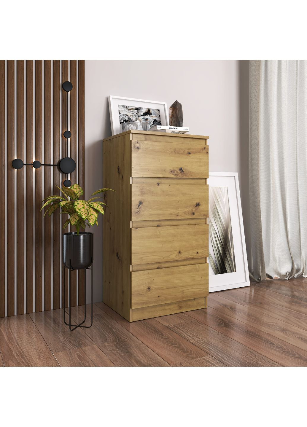 Комод Comodo A21 4Ш Blonski комод (366197496)