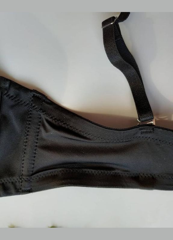Чёрный бюстгальтер с пуш-ап эффектом double extra Lormar полиамид
