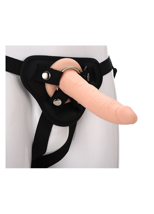 Реалистичный страпон REALSTUFF STRAP ON REAL DILDO Dreamtoys (305075666)