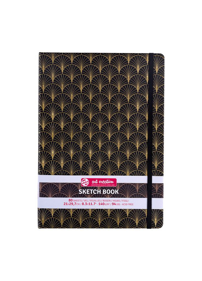 Блокнот для графики Talens Art Creation А4 140г/м2 80л Art deco Royal Talens (362582050)