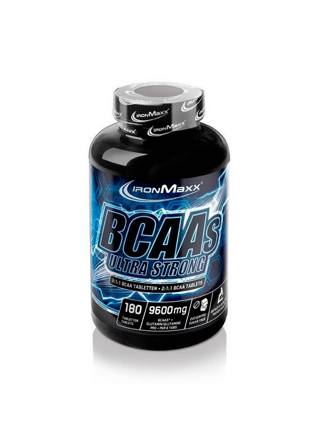 Амінокислота BCAAs Ultra Strong 2:1:1, 180 таблеток Ironmaxx (293338247)