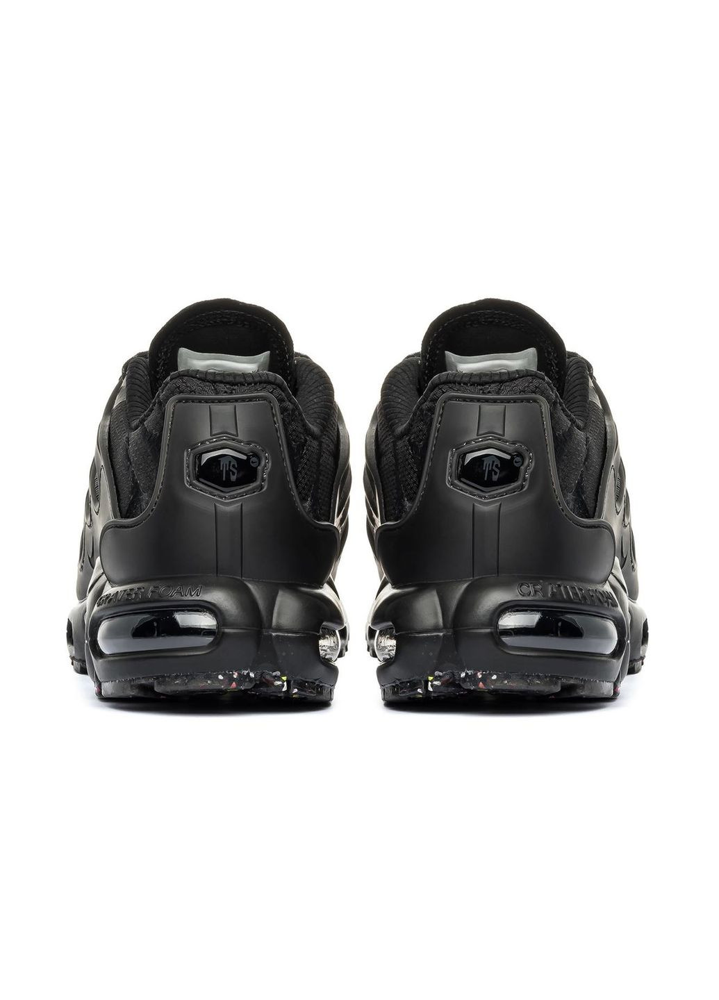 Черные демисезонные кроссовки мужские air max plus full black, вьетнам Nike Terrascape