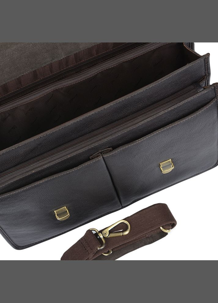 Чоловічий шкіряний портфель GARETH BRN Ashwood (305834239)