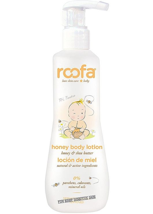 Лосьйон для тіла з ароматом меда Honey Body Lotion 200ml (655883-31161440) Roofa (368901058)