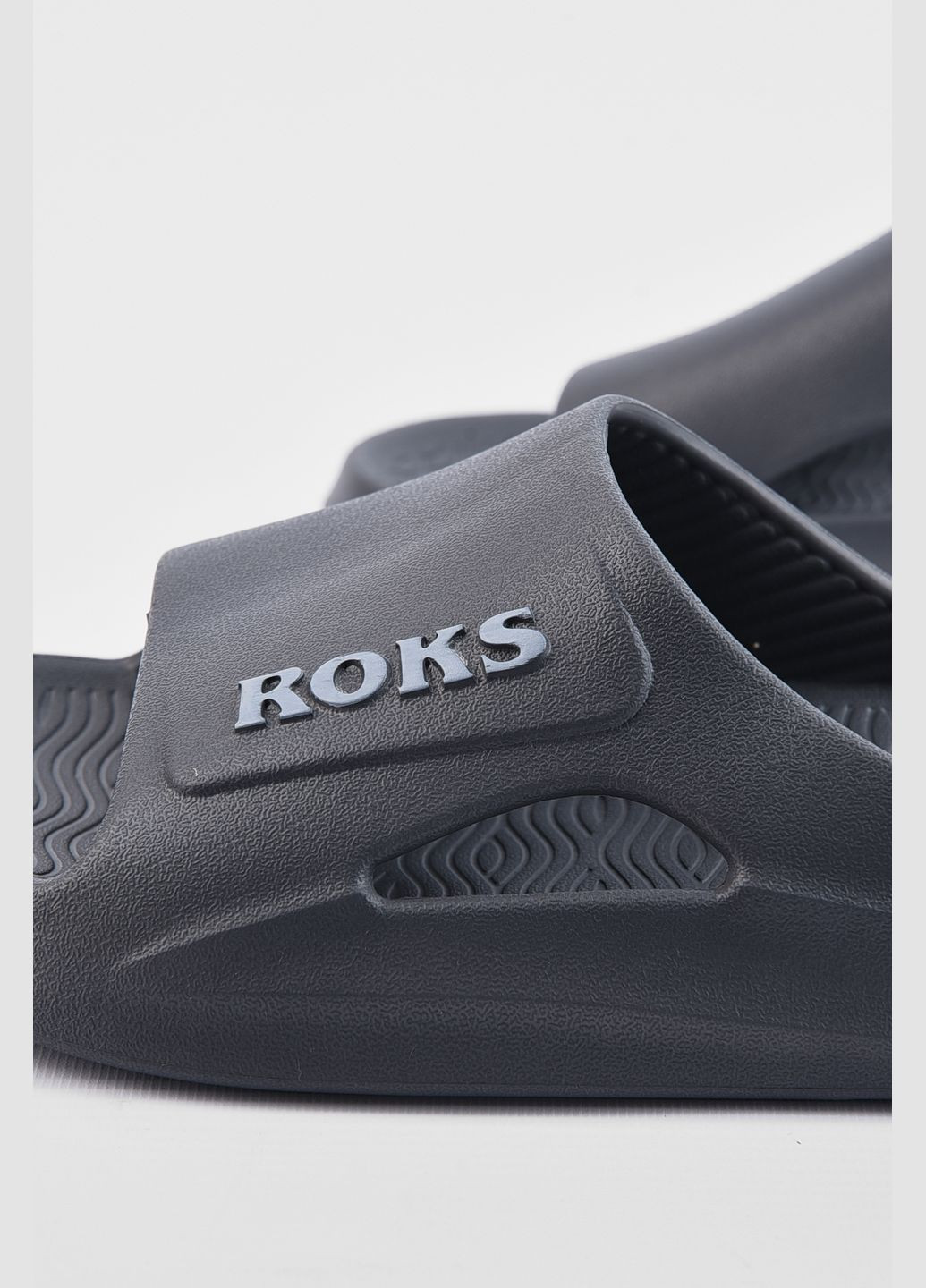 Серые кэжуал шлепанцы мужские пена серого цвета Let's Shop