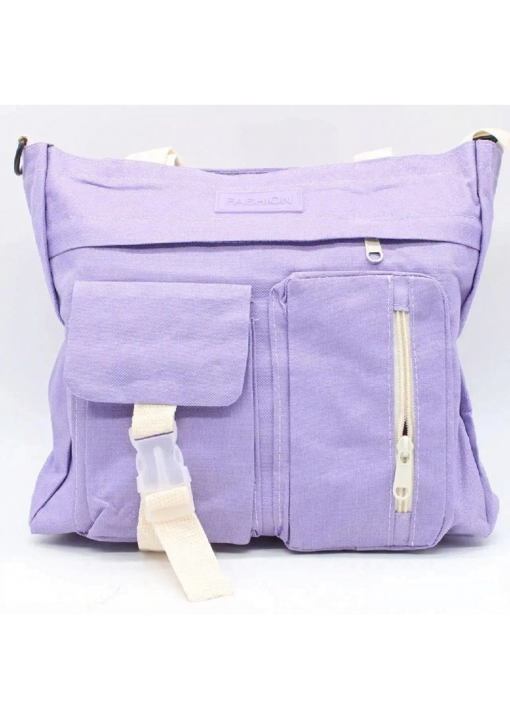 Комплект набор школьный рюкзак с сумкой клатчем мини косметичкой мешочком для аксессуаров 42x30x11 см (481134-Prob) Фиолетовый Unbranded (354648295)