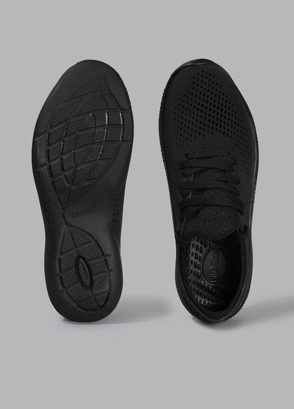 Черные крокс literide 360 крокс кроссовки лайтрайл 360 Crocs