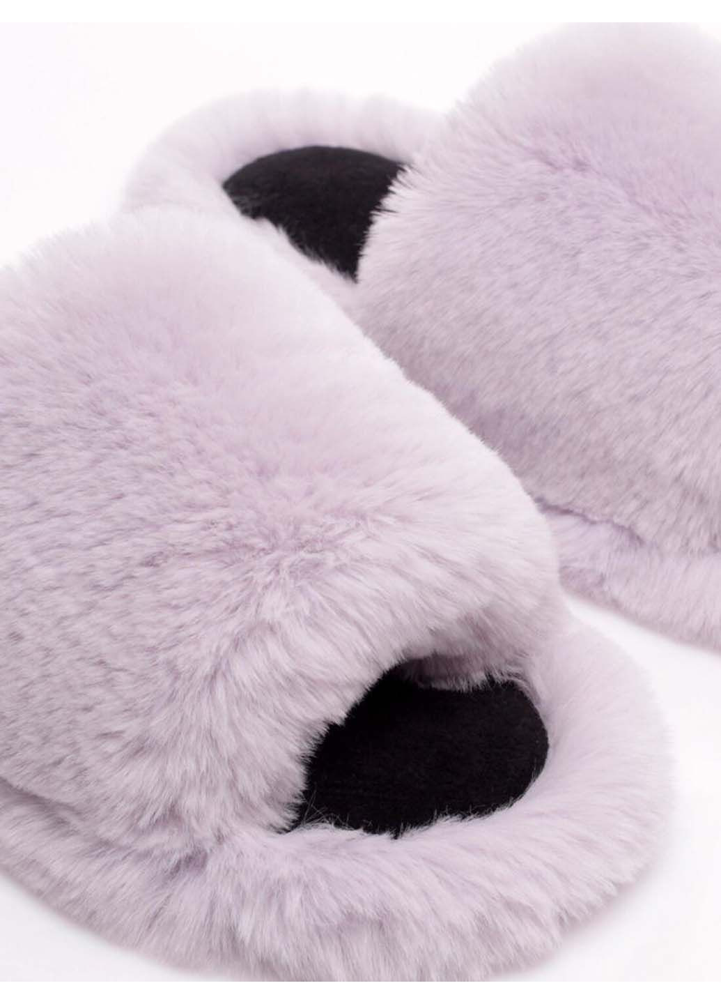 Лиловые домашние тапочки Family Story