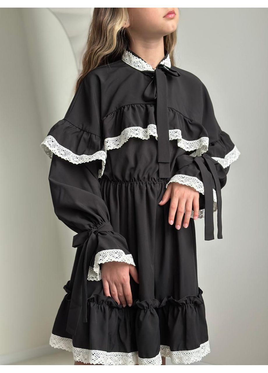 Чёрное платье подростовое IRmAS (350349710)