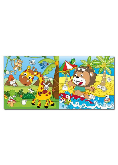 Развивающие наклейки для малышей. Голубая Глорія (316125207)