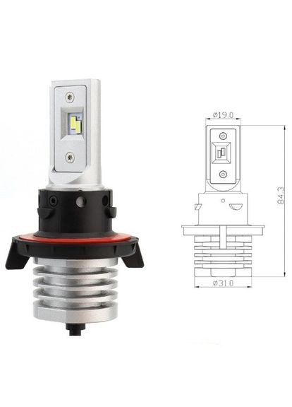 LED автолампи SE Plus H13 6000K (2шт) Baxster (373038386)