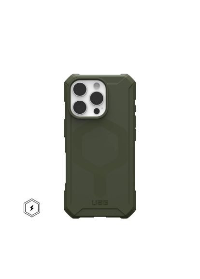 Чохол до мобільного телефона (114448117272) UAG iPhone 16 Pro Essential Armor Magsafe Olive Drab (364660454)