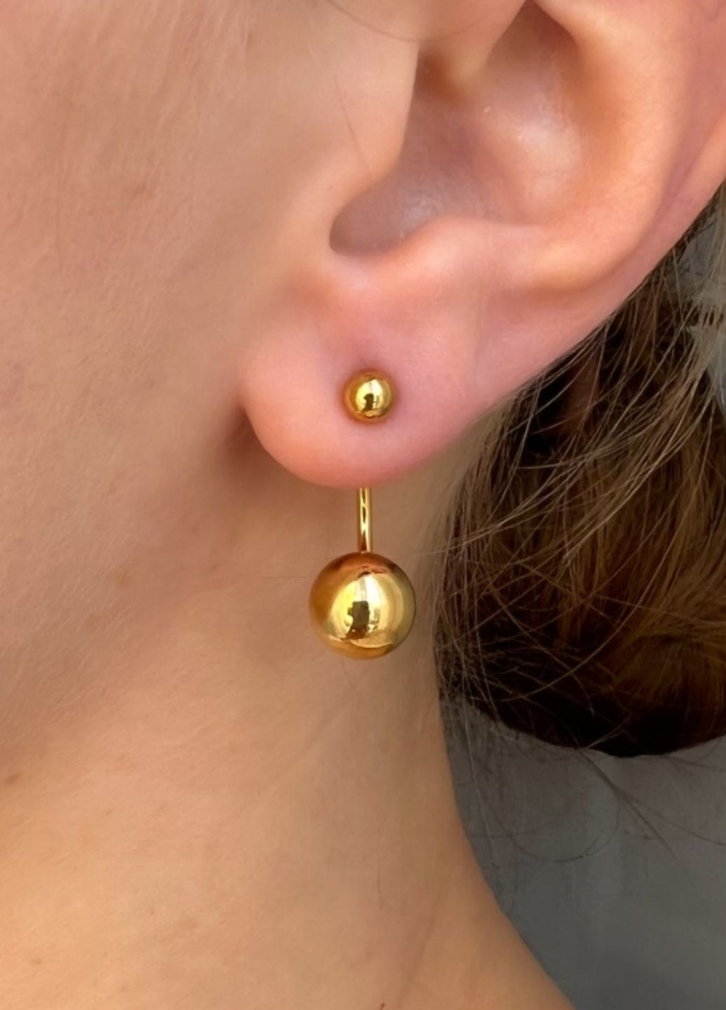 Жіночі сережки Golden Pearl (155901) - Macarena (315016580)