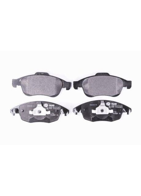 Колодки тормозные дисковые комплект; передн. Hella (362091732)