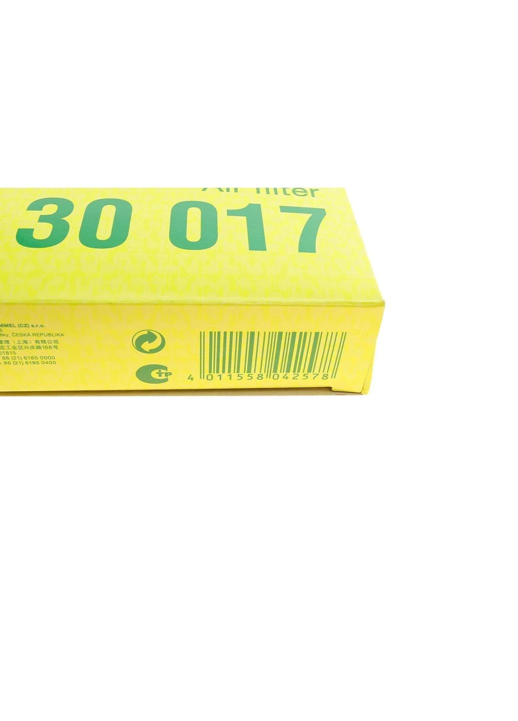Фільтр повітряний FILTER C 30 017 No Brand (345782447)