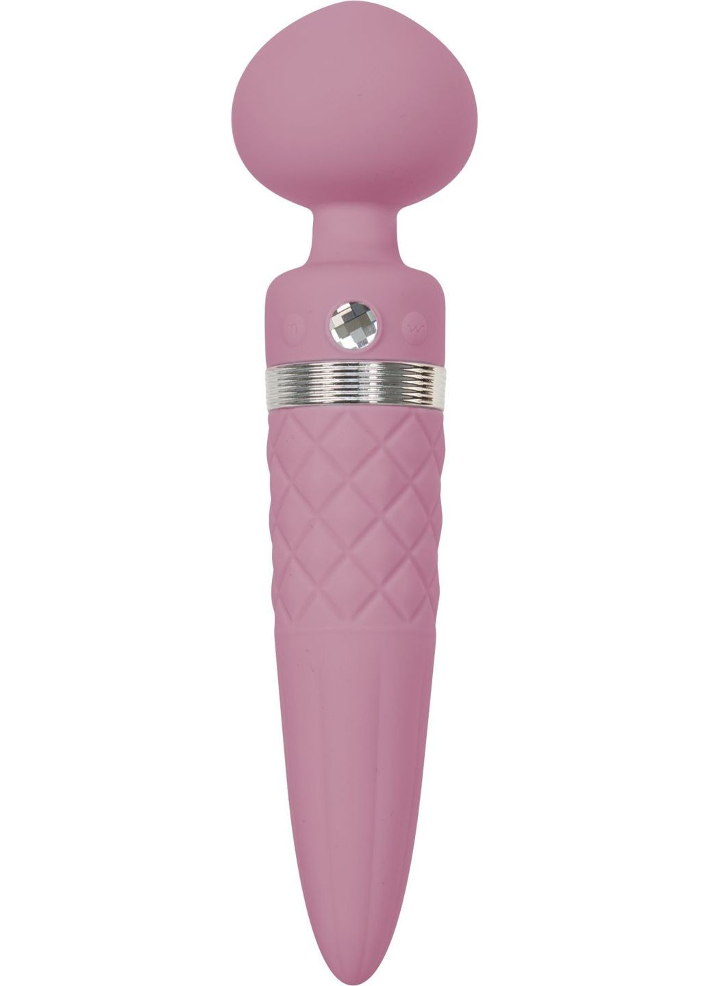 Вибромассажер 2в1 - Sultry Pink, классический массажер и вибратор с ротацией, подогрев Pillow Talk (335389185)