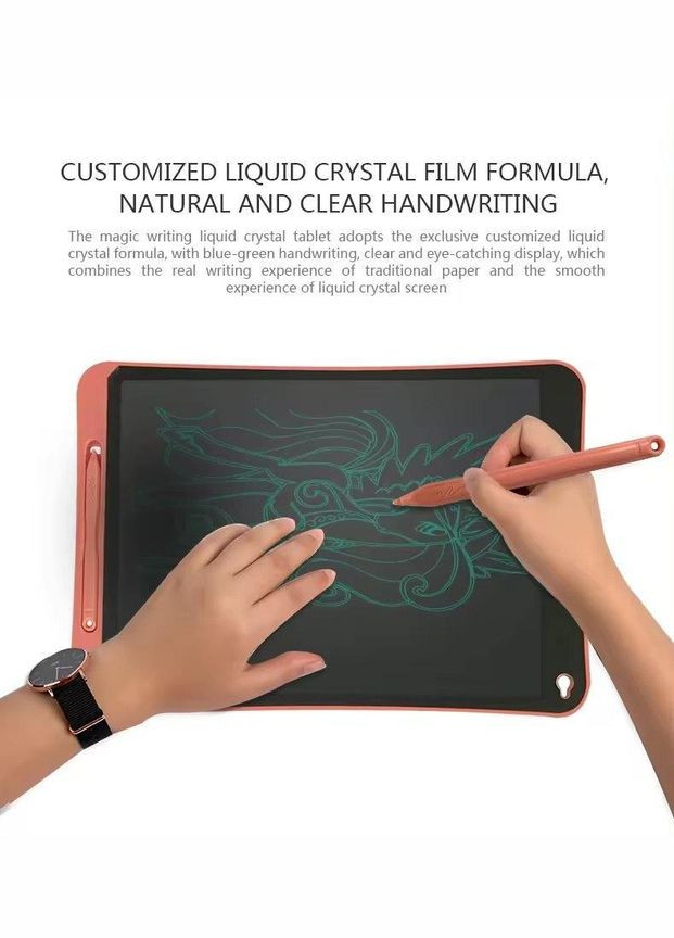 Графический планшет для рисования Psheko Writing Tablet 15" Red (R050953) No Brand (349844722)