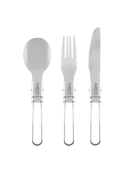 Набір туристичного посуду (63-148) Neo Tools 3в1 LFGB 0.07кг (369879620)