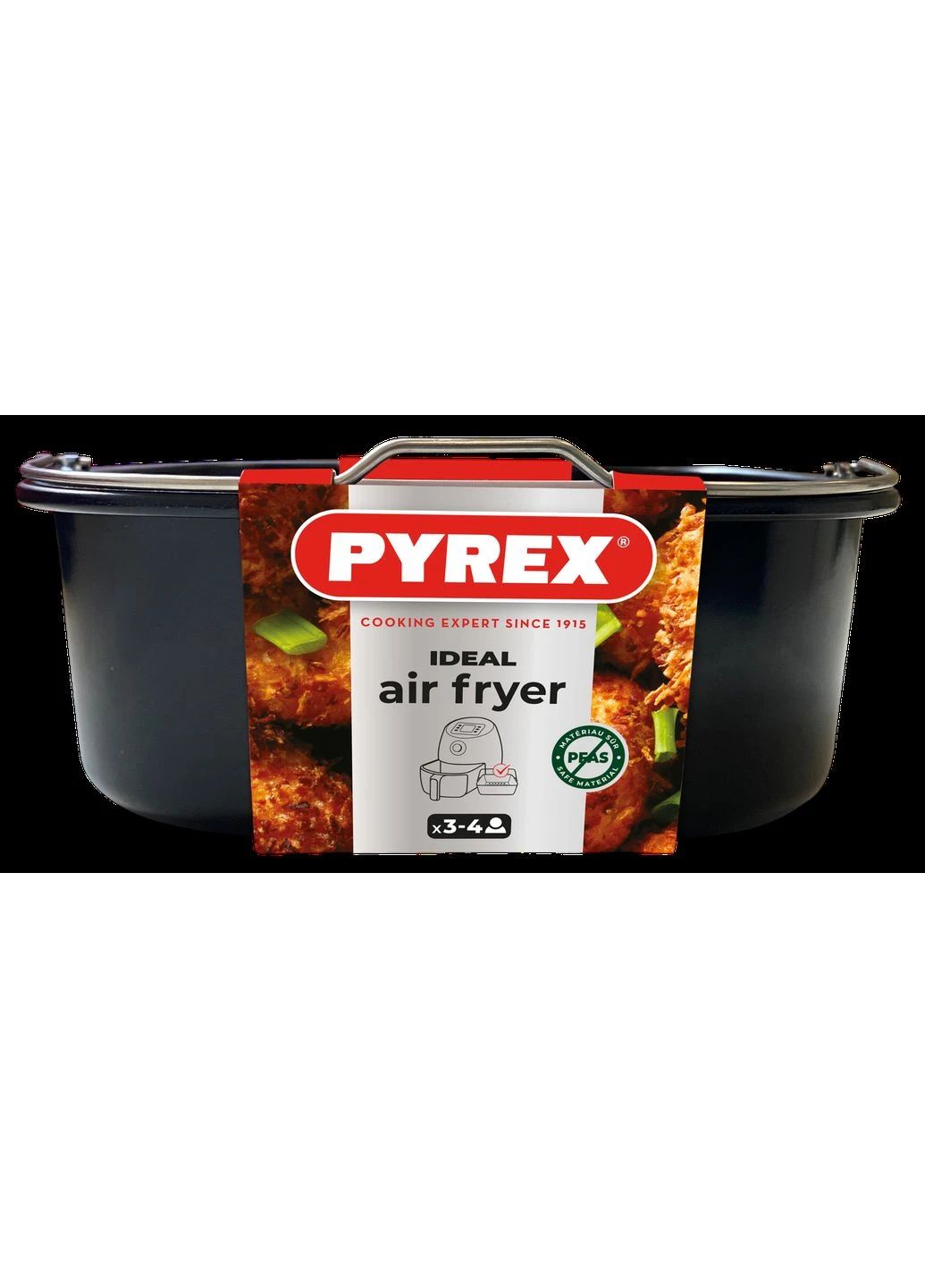 Форма для запікання Pyrex Airfryer 22×21×7.5 см 1.9 л No Brand (393112074)