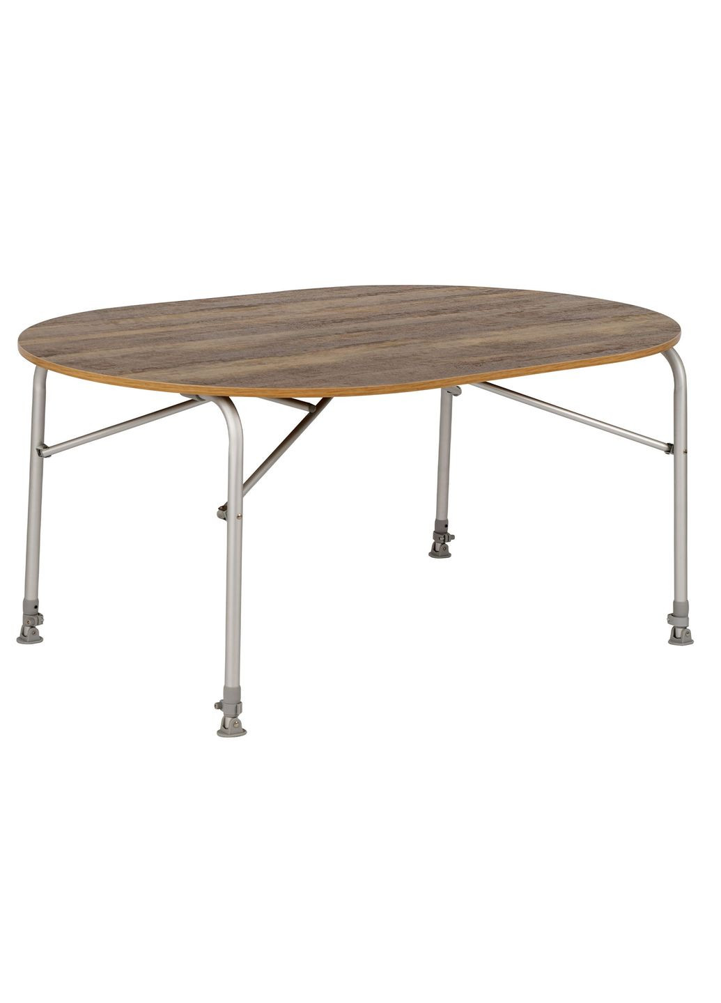 Стіл Feather Oval 130x90 cm Brown (1404466) Bo-Camp (315936540)