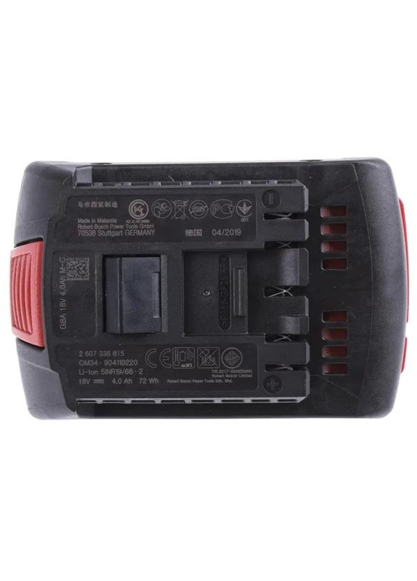 Акумулятор Li-ion Professional GBA (18 В, 4 А*год) АКБ акумуляторна батарея (26168) Bosch (337149919)