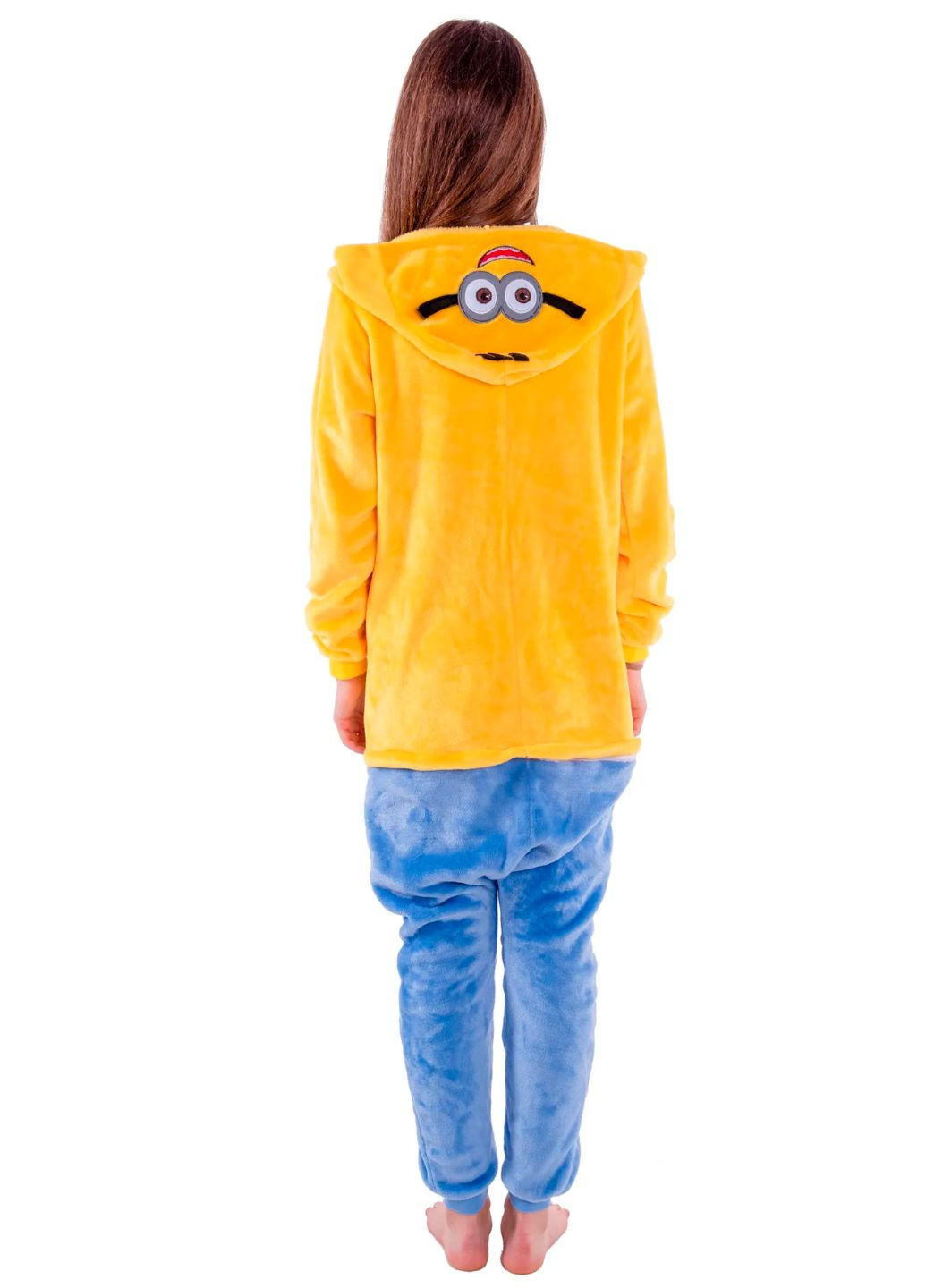 Жіноче кігурумі міньйон із капюшоном та кишенею (1047) My Kigu (355796899)