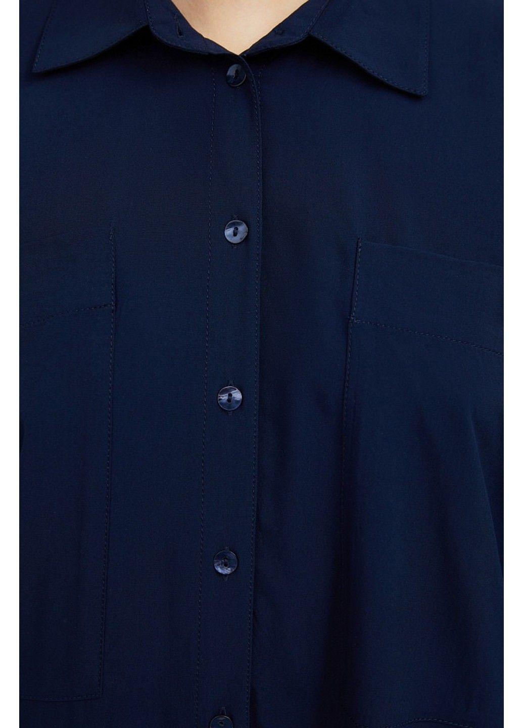 Синяя летняя рубашка s21-11076-101 Finn Flare