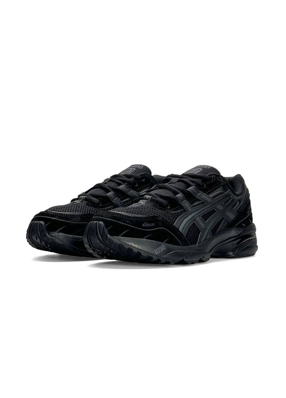 Чорні Осінні кросівки чоловічі asics No Brand Gel-1000 All Black
