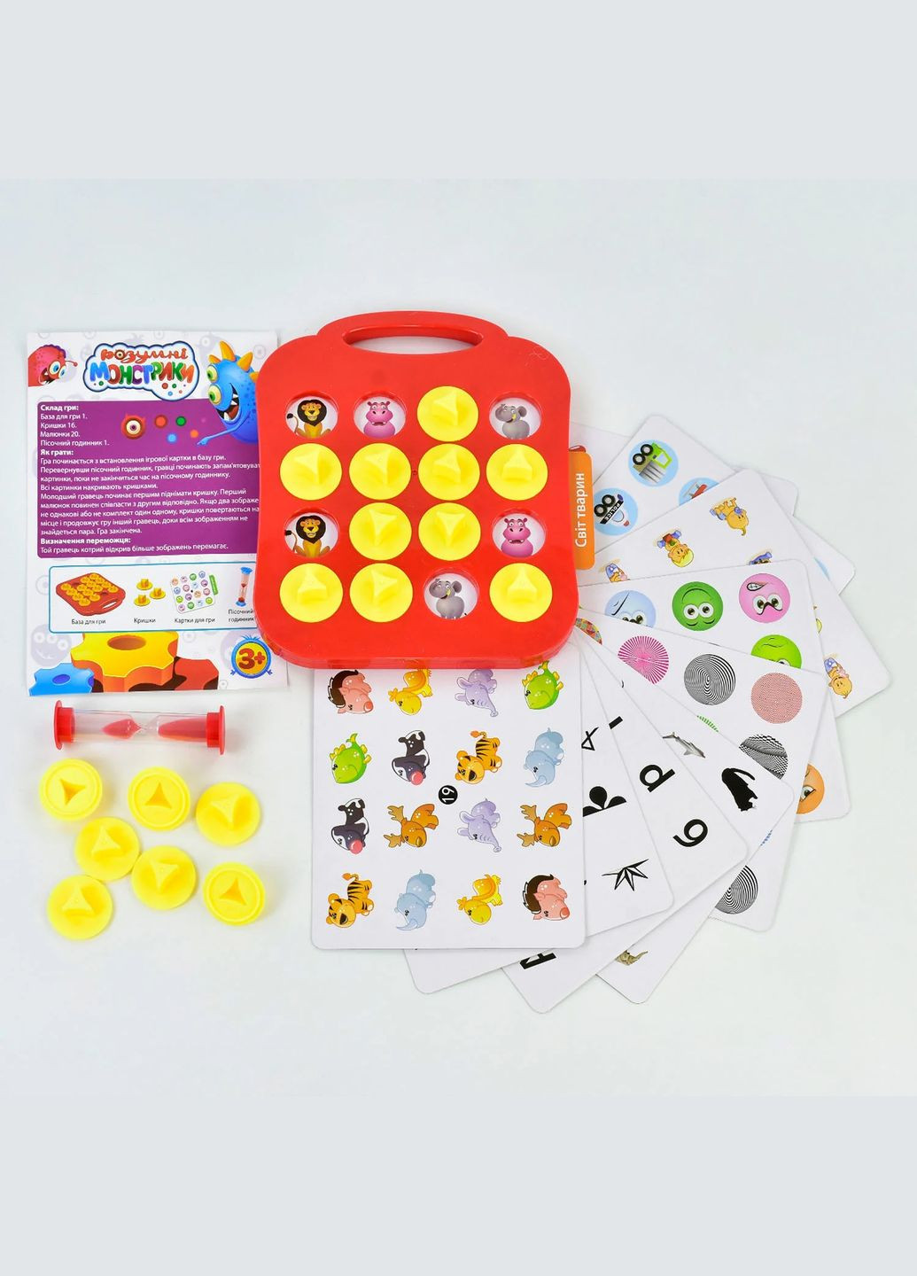 Настольная игра "Умные монстрики" 7329, в коробке 4FUN Game Club (317048948)