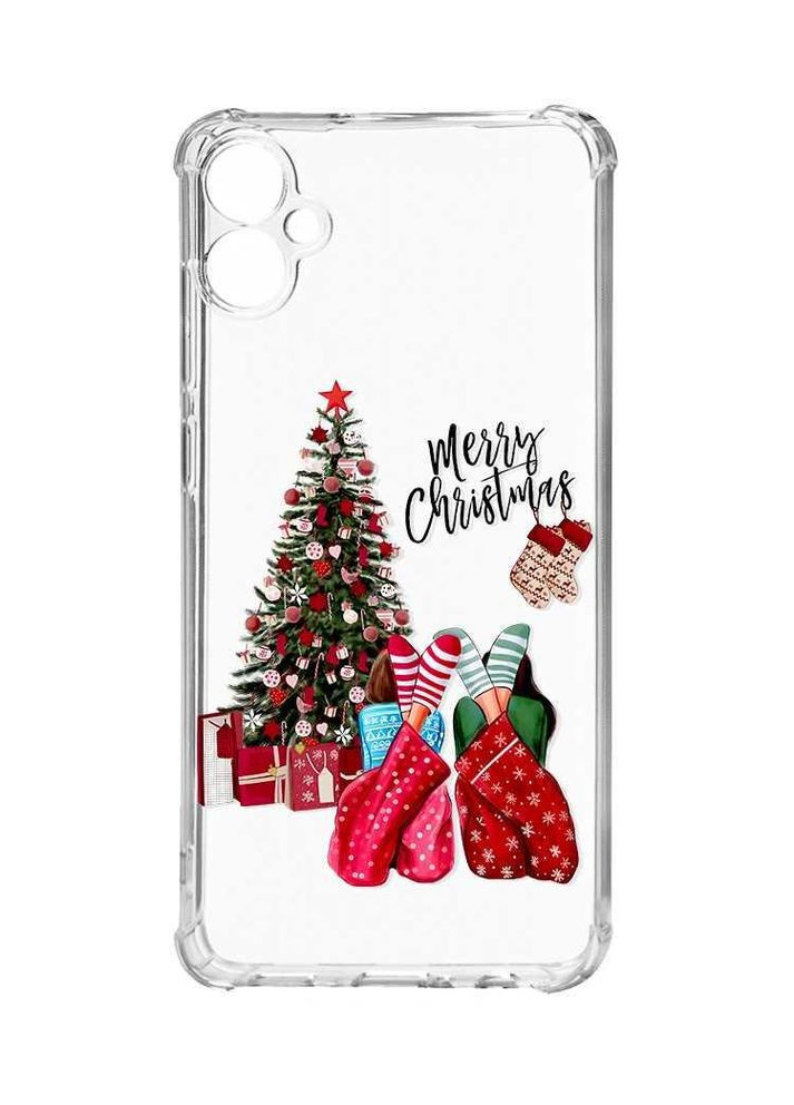 Чехол с утолщёнными углами на Samsung Galaxy A05 (A055):: Весёлого Рождества (принт 133) Creative (362971041)