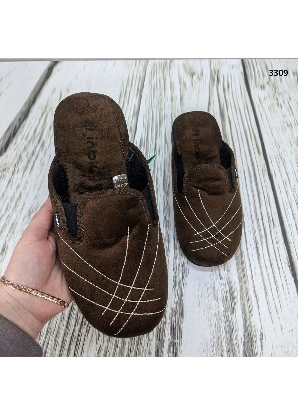 Тапочки чоловічі домашні закриті Inblu (301163122)