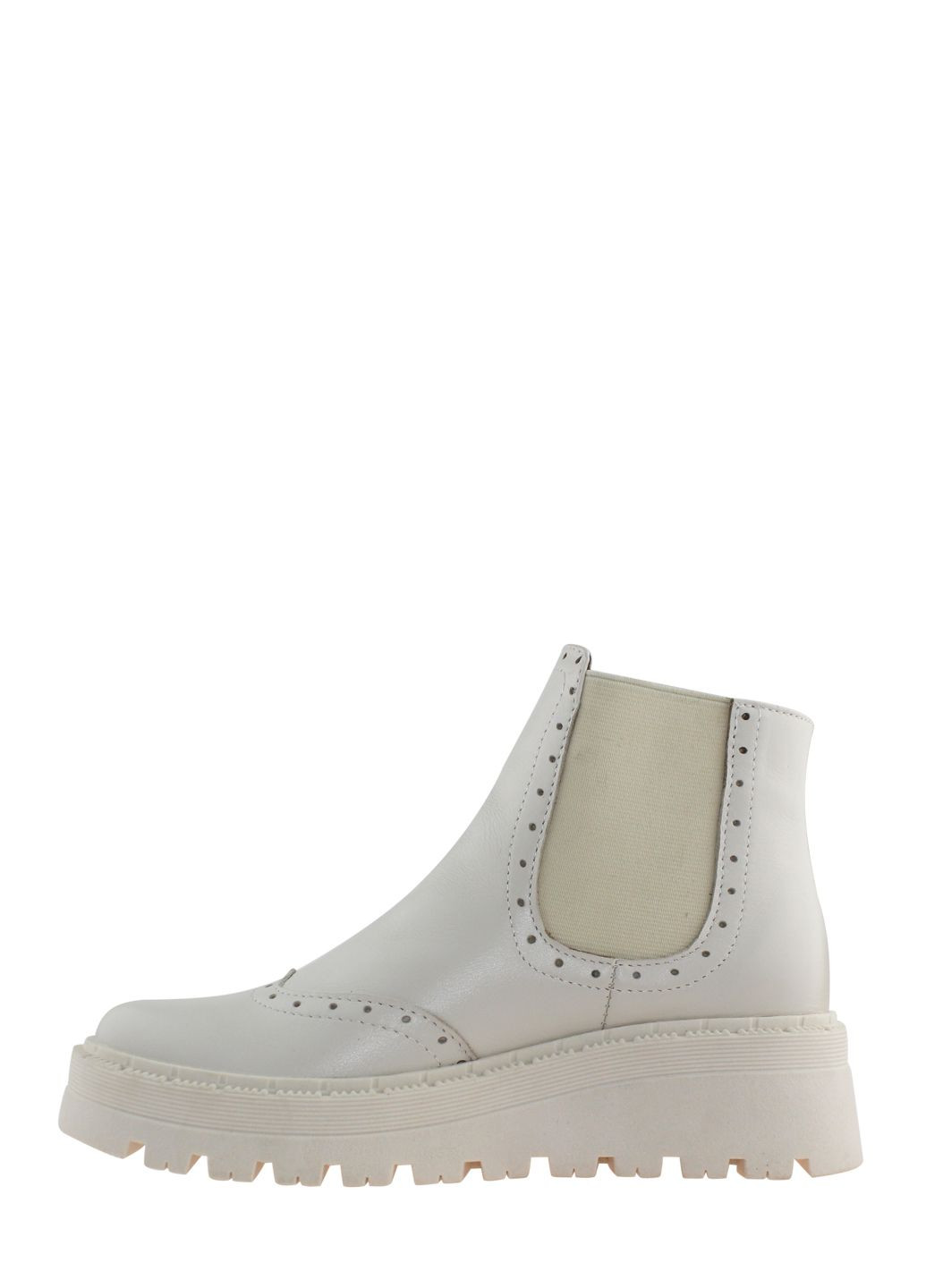 Зимние ботинки a012 молочный Alvista