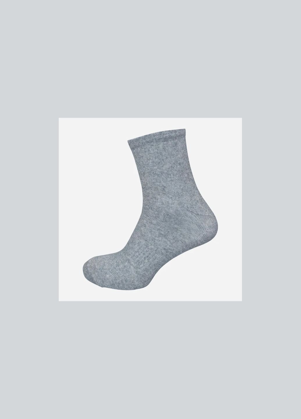 Набір шкарпеток чоловічих коротких бавовняних Лео Теніс середня гомілка 10 пар Сірий No Brand (286421804)