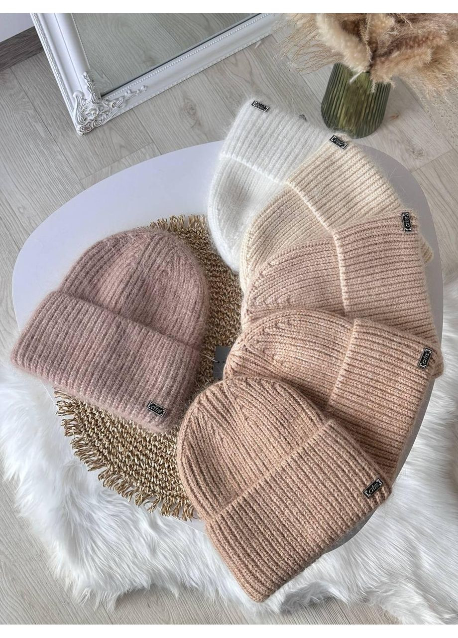 Жіноча шапка атіс в стилі ковпак, чоловіча шапка атис з подвійним відворотом No Brand (362917669)