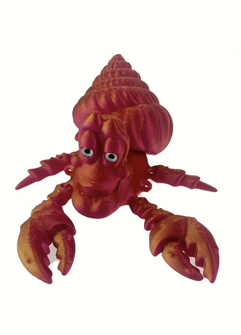 Краб Себастьян Красно-желтый UA3D (303136790)