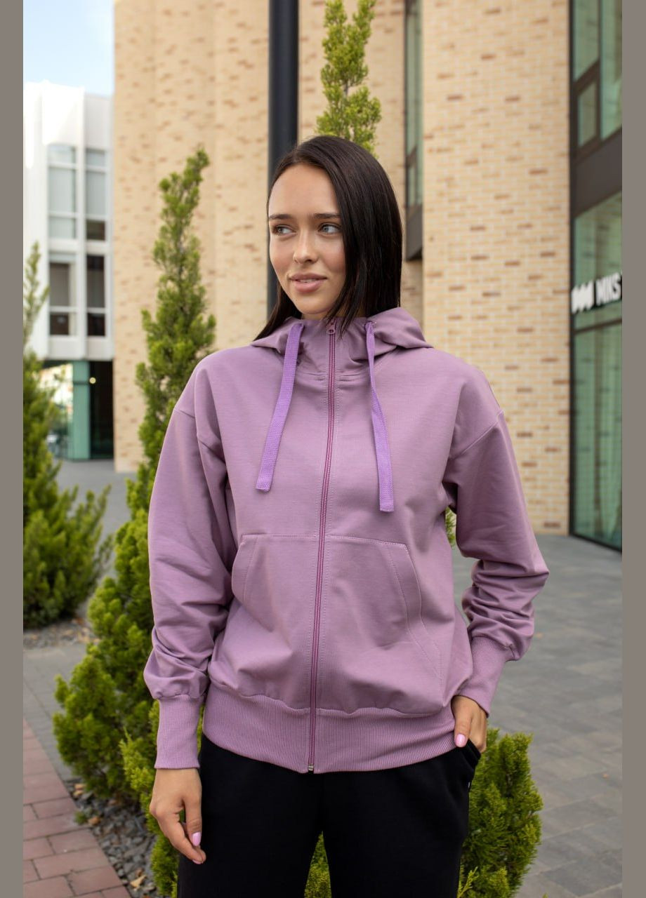 Комбінований худі жіноче на замку (2-нитка) м99.2, фреза UMON (315928805)