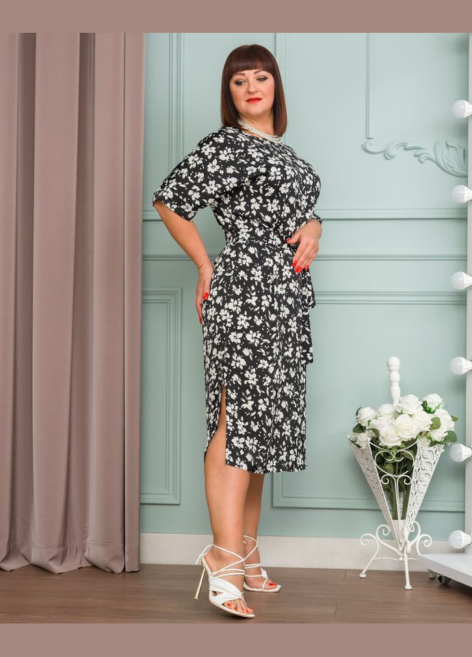 Чорна плаття 14518-2 Alenka Plus